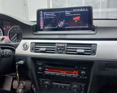 Магнитола BMW 3 (E90) 2005-2013 (без заводского экрана) - Radiola RDL-6273 монитор 10" на Android 13, 8ГБ-128ГБ, Carplay, SIM-слот