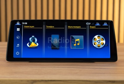 Магнитола для BMW X5 (E70), X6 (E71) 2006-2010 CСC - Radiola RDL-1215 L монитор 12.3", Android 13, 8Гб+128Гб, CarPlay, 4G SIM-слот