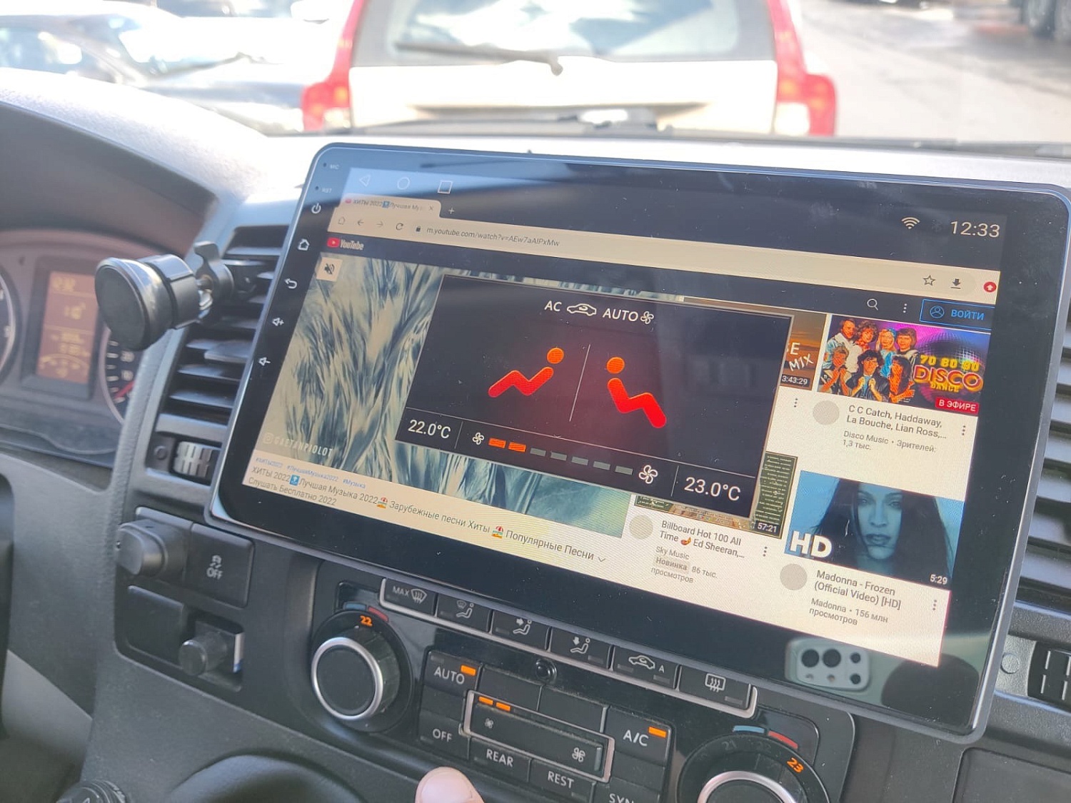 Автомагнитола с 2K экраном RedPower 71104 Slim Volkswagen Universal (до 2017г.)