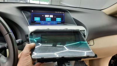 Магнитола для Lexus RX 2013-2014 (монохром) - Radiola RDL-LEX-RX-10.25-M-13-14 монитор 10.25", Android 10, 8Гб+128Гб, CarPlay, 4G SIM-слот