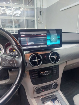 Магнитола для Mercedes-Benz GLK 2012-2015 NTG 4.5/4.7 - Radiola RDL-7711 монитор 12.3", Android 13, 8Гб+128Гб, CarPlay, SIM-слот