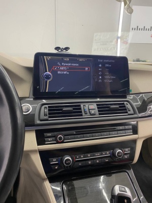 Магнитола андроид для BMW 5 (F10) 2013-2017 NBT - Radiola RDL-1288 монитор 12.3", Android 13, 8Гб+128Гб, CarPlay, 4G SIM-слот