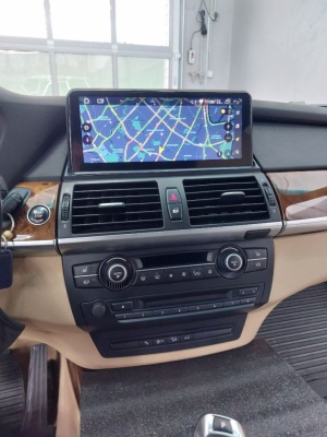 Магнитола для BMW X5 (E70), X6 (E71) 2010-2014 CIC - Radiola RDL-6225 монитор 10.25", Android 13, 8Гб+128Гб, CarPlay, 4G SIM-слот