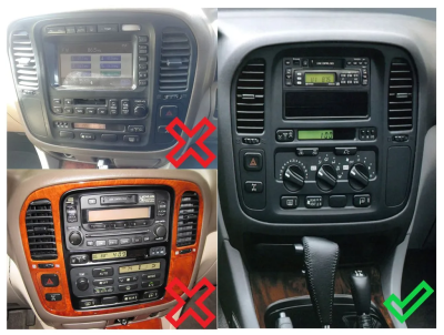 Штатная магнитола Canbox PRO-Line 2K 4254-9175 для Toyota Land Cruiser 100 (1998-2002) (для авто без монитора) на Android 13 (4G-SIM, 12/256, DSP, QLed)