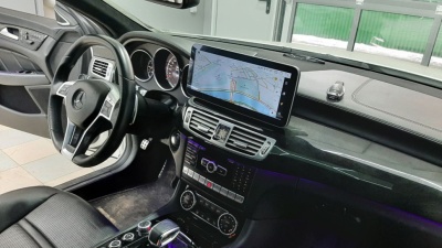 Магнитола для Mercedes-Benz CLS 2012-2013 NTG 4.5 - Radiola RDL-7711 монитор 12.3", Android 13, 8Гб+128Гб, CarPlay, SIM-слот