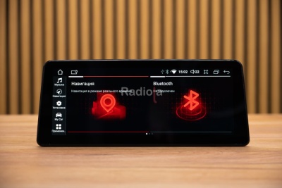 Магнитола для BMW 6-серия F06 2014-2018 NBT - Radiola RDL-1256 монитор 12.3" на Android 13, 8+128Гб, CarPlay, 4G SIM-слот