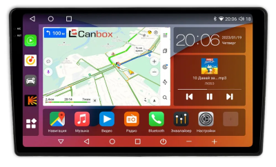 Штатная магнитола Toyota Land Cruiser Prado 150 (2017-2023) Canbox PRO-Line 2K 4251-1058 на Android 13 (4G-SIM, 6/128, DSP, QLed) (для авто с 4 камерами)