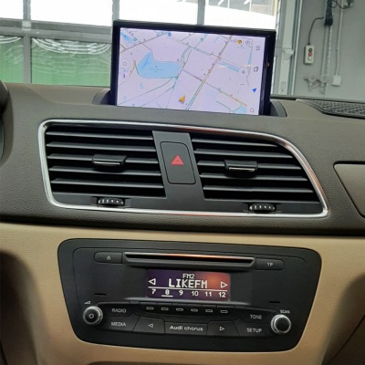 Магнитола Audi Q3 2011-2019 - Radiola RDL-9601/9601MMI монитор 8" на Android 11, Carplay, SIM-слот, 8ГБ-128ГБ