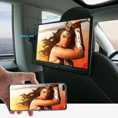 НАВЕСНОЙ МОНИТОР 14" НА ПОДГОЛОВНИК ERGO ER14AN (ANDROID 13)