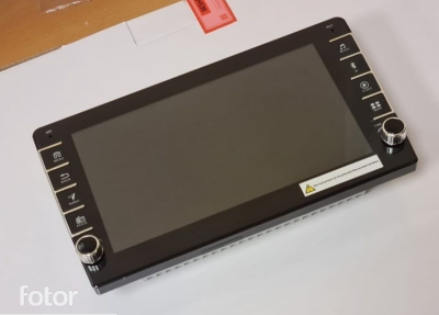 Магнитола универсальная 9 дюймов для переходных рамок Ownice (крутилки)  6+128 Gb 8 ядер Unisoc 7862 DSP