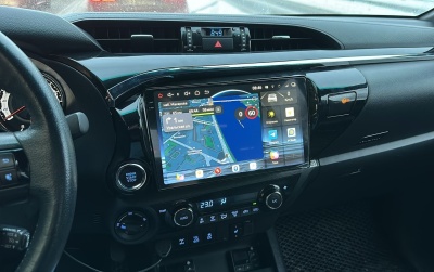 Автомагнитола для Toyota Hilux 8-поколение AN120 (05.2015-н.в.) RedPower 850 Crystal PRO / PROMAX 4 / 8 / 16 Гб оперативной и 64 / 256 / 512 Гб встроенной памяти / 10,4 дюймов