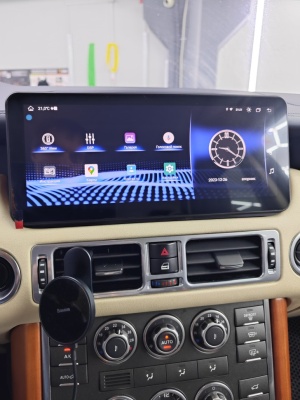 Магнитола для Range Rover 2005-2012 - Radiola RDL-1663-12 монитор 12.3", Android 12, 8+128Гб, CarPlay, SIM-слот