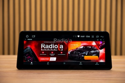 Магнитола для BMW 6-серия F06 2011-2013 CIC - Radiola RDL-1236 монитор 12.3" на Android 14, 8+128Гб, CarPlay, 4G SIM-слот