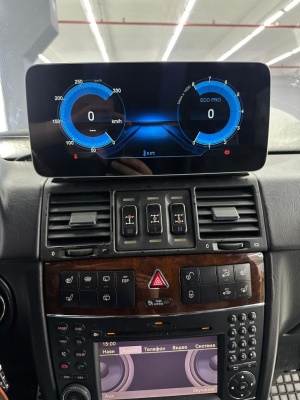 Магнитола для Mercedes-Benz G-класс 2007-2012 NTG 3.5 - Radiola RDL-7707 монитор 10.25", Android 13, 8Гб+128Гб, CarPlay, SIM-слот