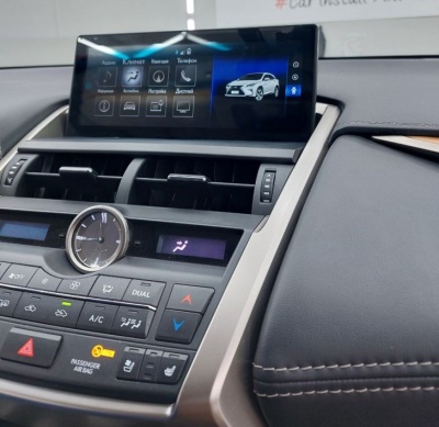 Магнитола для Lexus NX 2018-2021 (тачпад) - Radiola RDL-LEX-NX17+ монитор 10.25", Android 13, 8Гб+128Гб, CarPlay, 4G SIM-слот