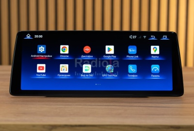 Магнитола андроид для BMW 5 (F10) 2010-2013 CIC - Radiola RDL-1278 L монитор 12.3", Android 13, 8Гб+128Гб, CarPlay, 4G SIM-слот