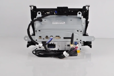 Магнитола c панелью климата и рестайлинг 2016+ панелями для Toyota Land Cruiser 200 2008-2015 - Carmedia DAFT-2769TS монитор 12.3" в стиле "Лексус", Android 10, 6Гб+128Гб, CarPlay, 4G SIM-слот