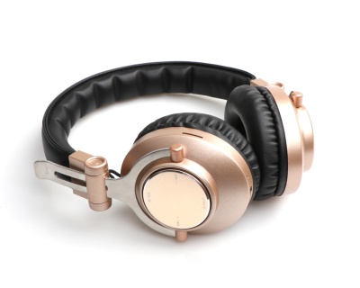 БЕСПРОВОДНЫЕ FM СТЕРЕО НАУШНИКИ ERGO VJ080 золото