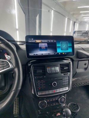 Магнитола для Mercedes-Benz G-класс 2015-2018 NTG 5.0/5.1 - Radiola RDL-7715 монитор 12.3", Android 13, 8Гб+128Гб, CarPlay, SIM-слот