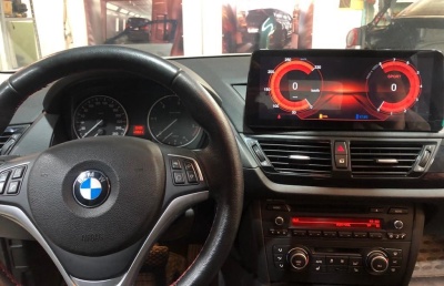 Магнитола BMW X1 (E84) 2009-2015 (штатный CIC экран) - Radiola RDL-1239 монитор 12.3", Android 13, 8Гб+128Гб, CarPlay, 4G SIM-слот
