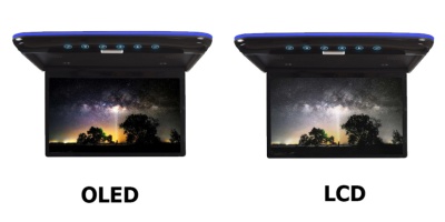 Потолочный монитор android / СМАРТ ТВ 13,3" ERGO ER1330AN_OLED (1920X1080, ANDROID) СЕРЫЙ