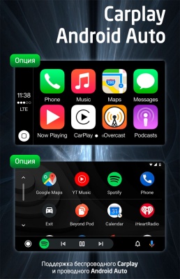 Магнитола для Hyundai Staria 2021+ (штатный экран 8") - ParaFar на Android 13, 8Гб оперативной и 256 встроено, 8-ядер, CarPlay, 4G SIM-слот