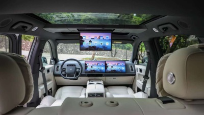 Потолочный монитор android / Смарт ТВ для LIXIANG L6/L7/L9 экран 15,6 дюймов (39,6 см)