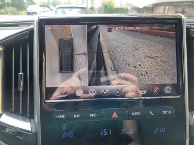 Система кругового обзора 360 для автомобилей Toyota