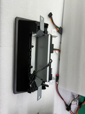 Магнитола андроид для Toyota Land Cruiser 300 (в штате экран климата снизу) - Carmedia ZH-T1210L монитор 12.3", Android 12, 8+128Гб, CarPlay, SIM-слот