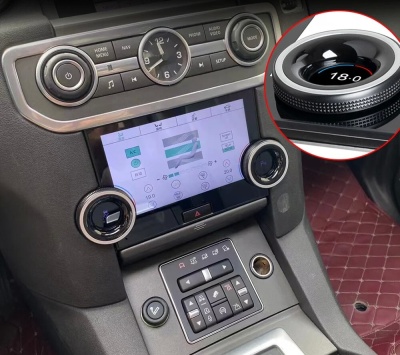 Сенсорная панель климата Land Rover Discovery 4 2010-2016 - Radiola LCD / ЖК экран 7", без отверстия под CD
