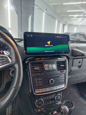 Магнитола для Mercedes-Benz G-класс 2012-2015 NTG 4.5/4.7 - Radiola RDL-7711 монитор 12.3", Android 12, 8Гб+128Гб, CarPlay, SIM-слот