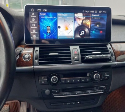 Магнитола для BMW X5 (E70), X6 (E71) 2010-2014 CIC - Radiola RDL-1225 монитор 12.3", Android 13, 8Гб+128Гб, CarPlay, 4G SIM-слот
