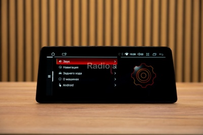 Магнитола для BMW 6-серия F06 2014-2018 NBT - Radiola RDL-1256 монитор 12.3" на Android 13, 8+128Гб, CarPlay, 4G SIM-слот