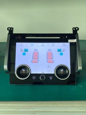 Сенсорная панель климата Range Rover Sport 2013-2017- Carmedia ZF-2006 LCD/ЖК экран 9" с отверстием под CD