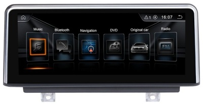 Штатная магнитола для BMW 1 серия F20 / F21 2011+ - Carmedia XN-B1102-Q6 на Android 10, 8-ЯДЕР Snapdragon 625, 4ГБ-64ГБ и встроенным 4G модемом