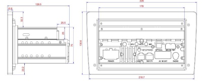 Автомагнитола с 2K экраном RedPower 750 PRO 9.1' (для рамки 9 дюймов)