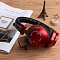 БЕСПРОВОДНЫЕ FM СТЕРЕО НАУШНИКИ ERGO VJ080 красные