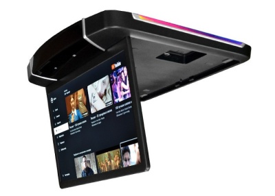 Потолочный Смарт ТВ 15,6" ERGO ER15UN (IPS FullHD, Android) Черный