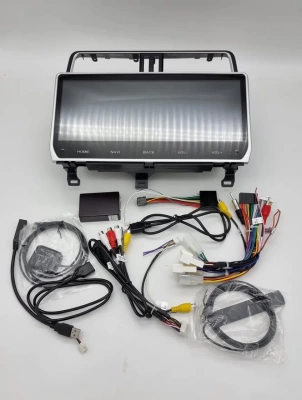 Магнитола Toyota Land Cruiser Prado 150 2017-2023 - Carmedia ZH-T1204 монитор 12.3", Android 12, 8Гб+128Гб, CarPlay, SIM-слот