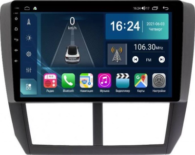 Штатная магнитола для Subaru Forester 2008-2013 FarCar TG062M на Android 10, 8-ядер, 2Гб-32Гб, встроенным 4G модемом и DSP