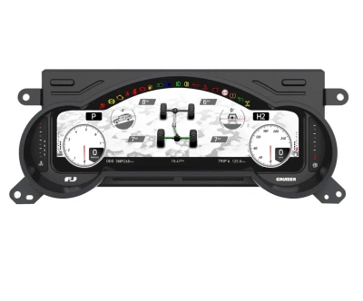 Электронная панель приборов Toyota FJ Cruiser- ZH-156 с LCD / ЖК 12.3" экраном QLED