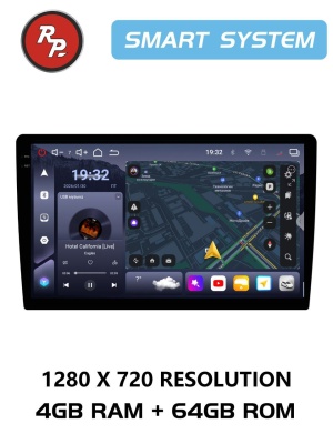 Магнитола андроид универсальная RedPower 800 (SMART) 4/64 Гб 9 дюймов экран