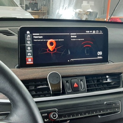 Магнитола BMW X1 (F48) 2017-2022 EVO - Radiola RDL-6509 монитор 10.25", Android 13, 8Гб+128Гб, CarPlay, 4G SIM-слот