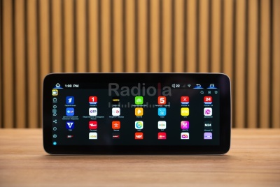 Магнитола для Mercedes-Benz B/C/CLA/CLS/E/GLA/GLK/G-Класс 2013-2016 NTG 4.5/4.7 - Radiola RDL-7711 L монитор 12.3", Android 13, 8Гб+128Гб, CarPlay, SIM-слот