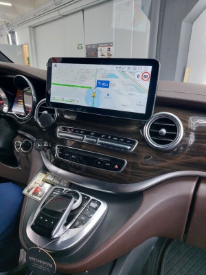 Магнитола для Mercedes-Benz V-класс (W447) 2019-2022 NTG 6.0 - Radiola RDL-7832-12 монитор 12.3", Android 13, 8Гб+128Гб, CarPlay, SIM-слот