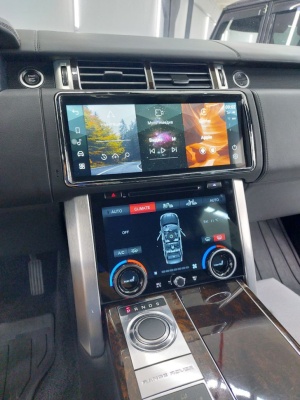 Магнитола для Range Rover 4 2012-2017 (BOSCH) - Radiola RDL-1268 монитор 12.3", Android 13, 8+128Гб, CarPlay, SIM-слот