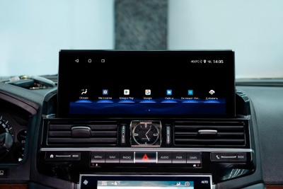 Магнитола андроид для Toyota Land Cruiser 200 2015-2021 с JBL и 360 - монитор 12.3" на Android 13, 8/128Гб, CarPlay, 4G SIM-слот