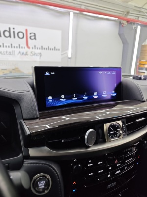 Магнитола Lexus LX570 2016+ и LX450d - Radiola RDL-LEX-LX16 монитор 12.3", Android 13, 8Гб+128Гб, CarPlay, 4G SIM-слот