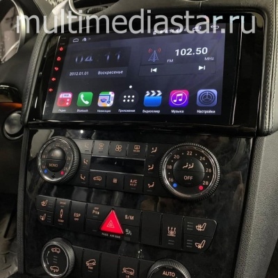 Штатная магнитола для Mercedes-Benz ML W164 2005-2011 - Farcar H213R на Android 10, 8-ЯДЕР, 4ГБ-64ГБ, встроенным 4G модемом и DSP