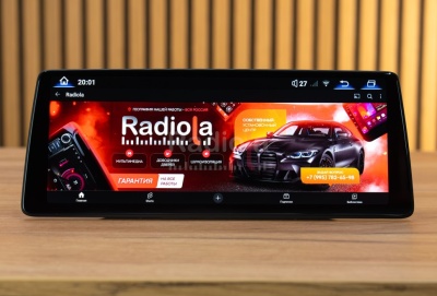 Магнитола андроид для BMW 5 (F10) 2013-2016 NBT - Radiola RDL-1288 L монитор 12.3", Android 13, 8Гб+128Гб, CarPlay, 4G SIM-слот